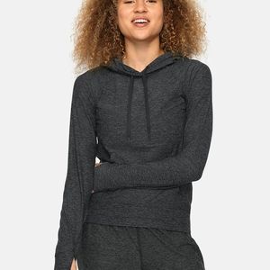 Outdoor Voices Cloudknit Hoodie, Charcoal Grey, M